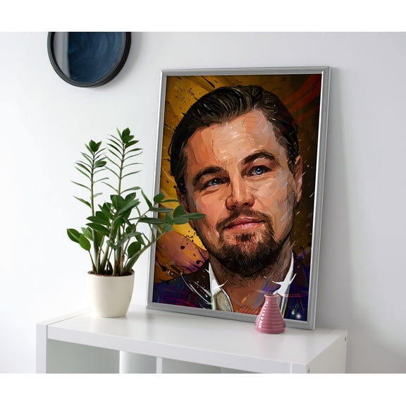 Leonardo DiCaprio Poster or Wrapped Canvas