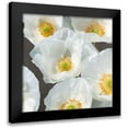 thumbnail image 1 of Leonardo, Sanna 15x15 Black Modern Framed Museum Art Print Titled - Poppies on Chalkboard II, 1 of 5