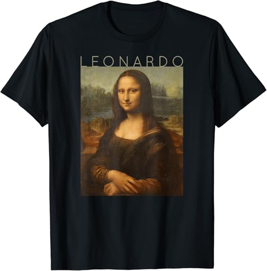 Leonardo da Vinci Mona Lisa - Art for Artists T-Shirt - Walmart.com