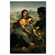 Leonardo da Vinci 'Virgin and Child with St. Anne' Art