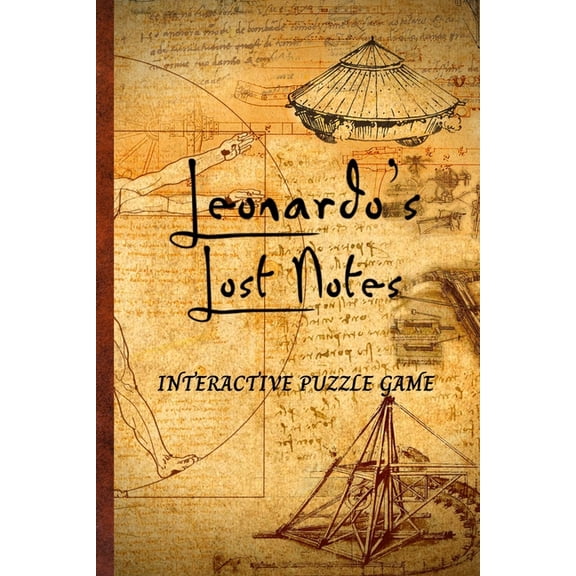 Leonardo's Lost Notes: Interactive Puzzle Game, (Paperback)
