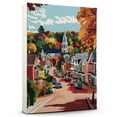 thumbnail image 1 of Leonardtown Canvass Vintage, Maryland Travel Prints Wall Art, Leonardtown Travel Canvas, Maryland Travel Colorful Canvas - 100AZ756, 1 of 2