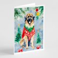 thumbnail image 1 of Leonberger Christmas Greeting Cards Pack of 8 7 in x 5 in, 1 of 3
