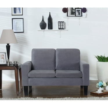 Leonel Signature Sarah Microfiber Loveseat, Multiple Colors
