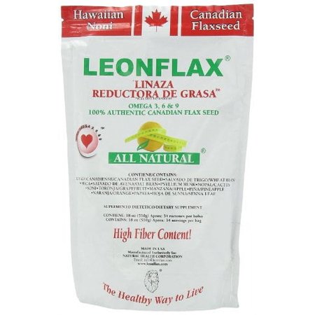 Leonflax Canadian Flaxseed Plus Fat Reducer 18 oz Weight Loss