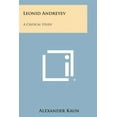 thumbnail image 1 of Leonid Andreyev : A Critical Study (Paperback), 1 of 1