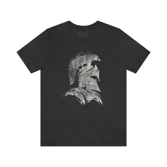 Leonidas Helmet White T-Shirt