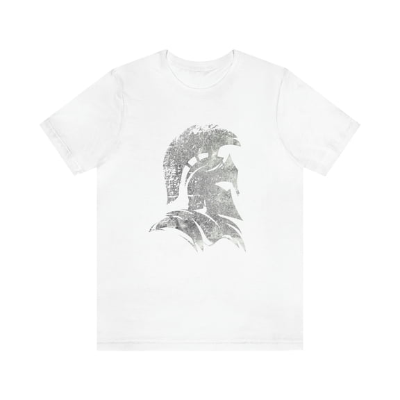 Leonidas Helmet White T-Shirt