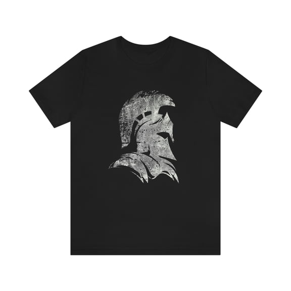 Leonidas Helmet White T-Shirt
