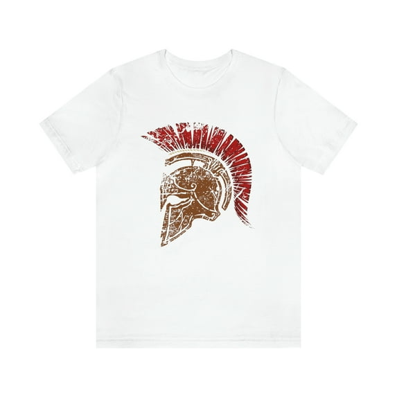 Leonidas Red Helmet T-Shirt