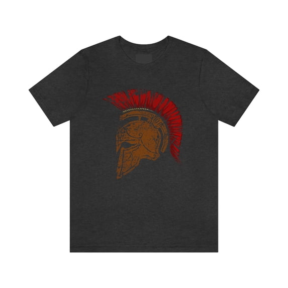 Leonidas Red Helmet T-Shirt