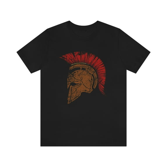 Leonidas Red Helmet T-Shirt