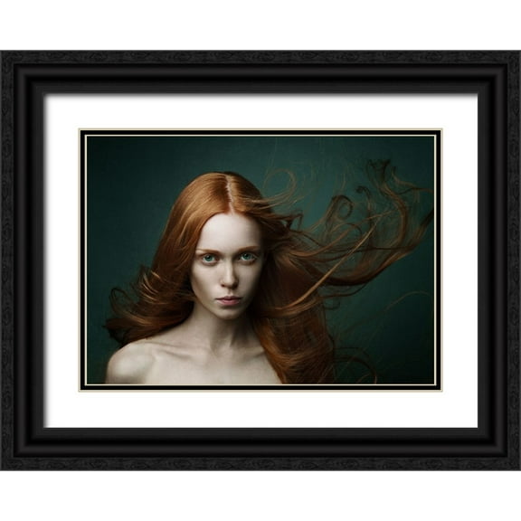 Leonidchenko, Sergey 14x11 Black Ornate Wood Framed with Double Matting Museum Art Print Titled - Untitled