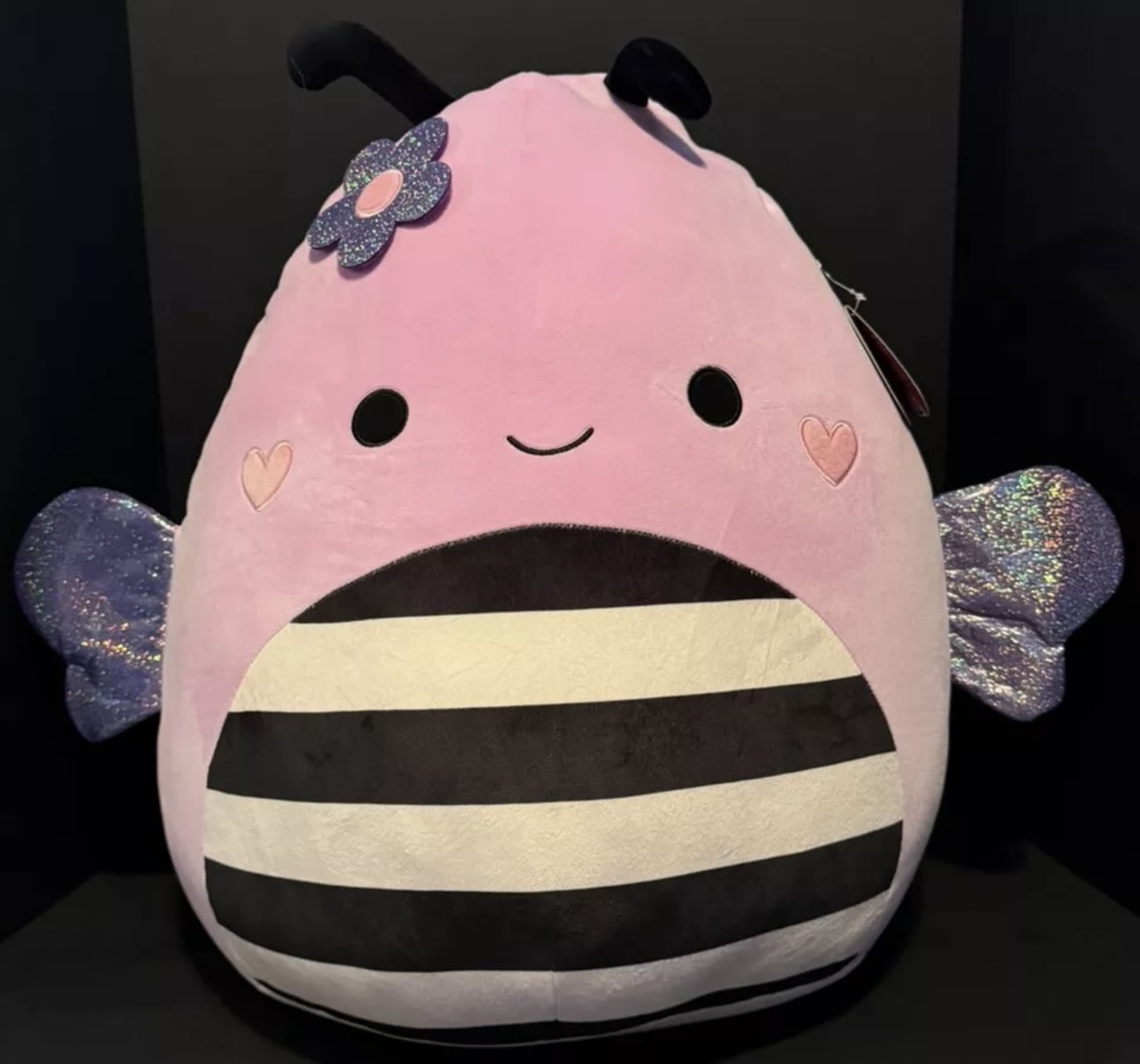 Leonie The Pink Bumblebee Jumbo Squishmallow 20"