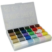 Leonis 30 Multicolor Handy Polyester Sewing Threads 45 m 50 yd Each