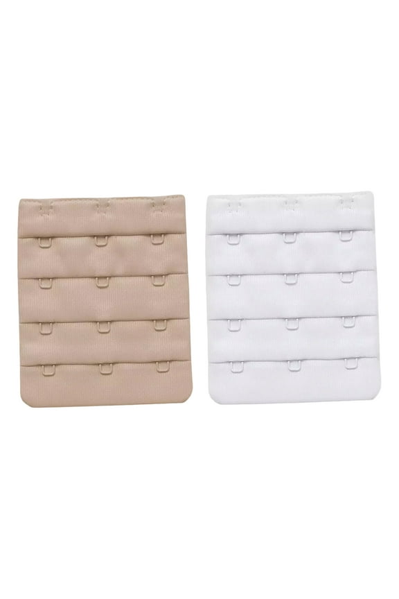 Basics 2-Pack Bra Extenders (3 Row) for Women - Size Unique