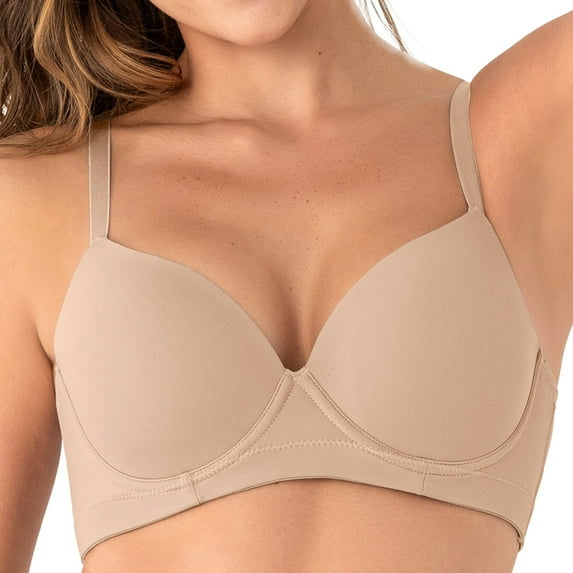 LeSensuel Full Coverage T Shirt Bra with Underwire - Back Smoothing Bras for Women