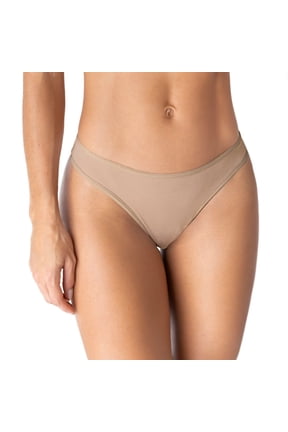 Low-Rise Classic G String Thong for Women - Microfiber Womens Thongs Panties