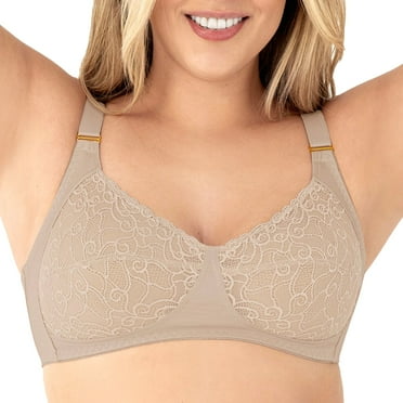LeSensuel Lace Bra Comfortable Wireless Bra - Full Coverage Bra Wirefree Bras for Women