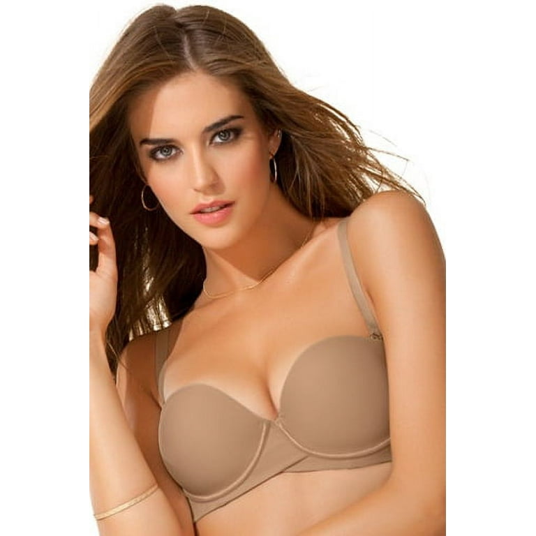 Leonisa Extreme Push up Strapless Bra - Add 2 Sizes 011843