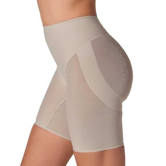 Leonisa Firm Compression Butt Lifter Shaper Short Beige