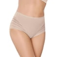 thumbnail image 1 of Leonisa | Invisible High Waisted Tummy Control Stripe Lace Underwear | Shapewear Panties for Women | 12903, 1 of 8