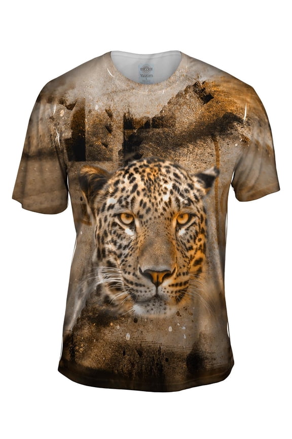 Leopard 004 Mens T-Shirt All Over Print