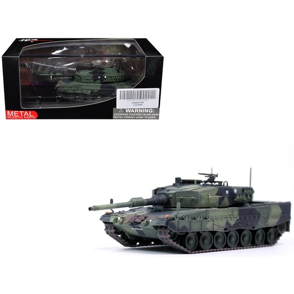 Leopard 2A4 Main Battle Tank "Finland" Finnish Army "Armor Premium" Series 1/72 Diecast Model by Panzerkampf