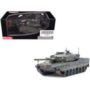 Leopard 2A4 Main Battle Tank w/Snorkel "Green Camouflage" German Army "Armor Premium" Series 1/72 Die Cast Model by Panzerkampf