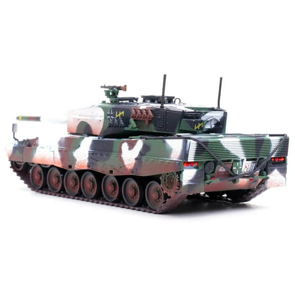 Leopard 2A4 Main Battle Tank with Snorkel "Winter Camouflage" German Army "Armor Premium" Series 1/72 Diecast Model by Panzerkampf