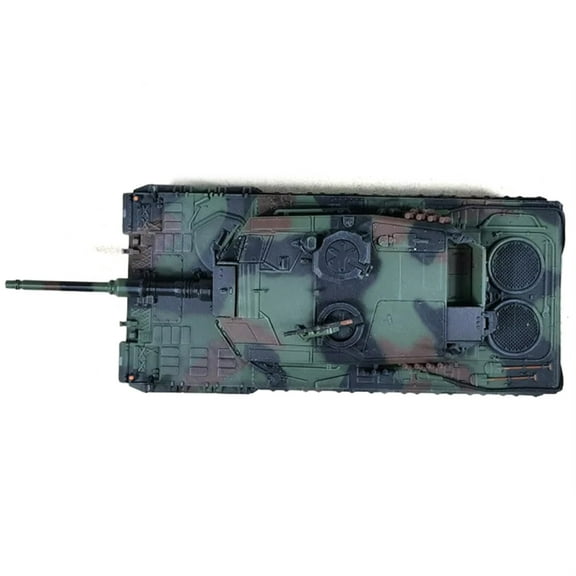Leopard 2A4 Main Battle Tank with Snorkel "Winter Camouflage" German Army "Armor Premium" 1/72 Diecast Model by Panzerkampf