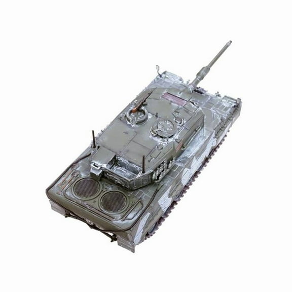 Leopard 2A4 Main Battle Tank with Snorkel "Winter Camouflage" Norwegian Army "Armor Premium" 1/72 Diecast Model by Panzerkampf