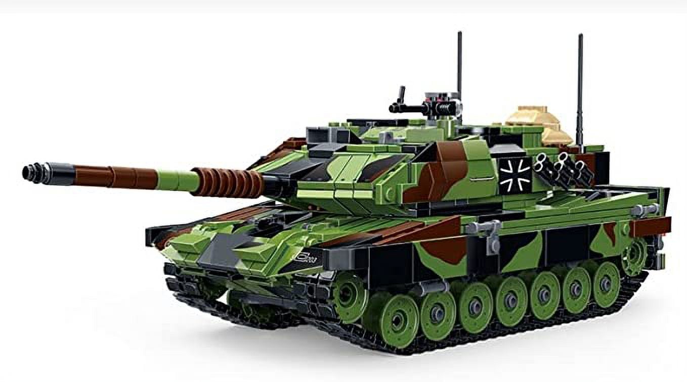 Kazi Bricks Military, Toy Block Army Tank, Transportation Army