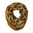 thumbnail image 1 of Leopard Animal Print Soft Infinity Loop Scarf (Brown), 1 of 1