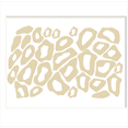 thumbnail image 1 of Leopard Animal Print Wall Vinyl Circle Stickers Rings Decals, Beige, 1 of 4