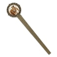 thumbnail image 1 of Leopard Antique Bronze Lace Bookmark: Ideal Book Accessory for Readers and Book Lovers, 1 of 5