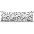 thumbnail image 1 of Leopard Body Pillow Cover Grey Leopard Print Long Pillow Case with Zipper Decorative Bedding Pillowcase Farmhouse Cheetah Pillow Covers Soft Animal Skin Cushion Pillow Case for Bedroom,20"x54",Gray, 1 of 5