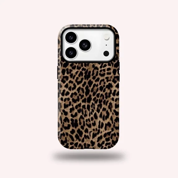 Leopard Cheetah Jungle Pattern Protective Case for iPhone 11 12 13 14 15 16 17 Pro Max