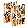 thumbnail image 1 of Leopard Cheetah Ring Binder Notebook Journey Note Diary College Ruled Spiral Notebook Study Loose Leaf Paper A5 60 Pages, 1 of 8
