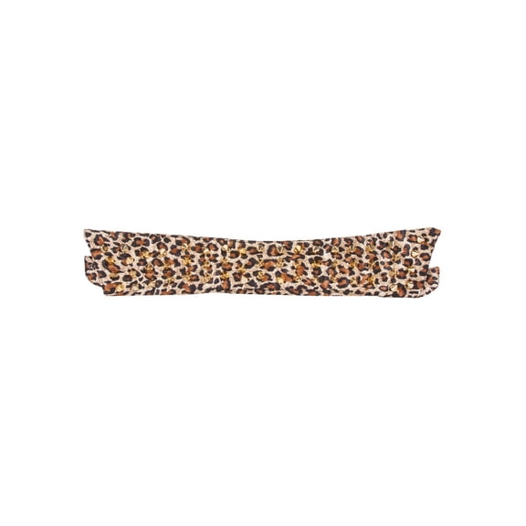Leopard Collar with Gold Spikes
