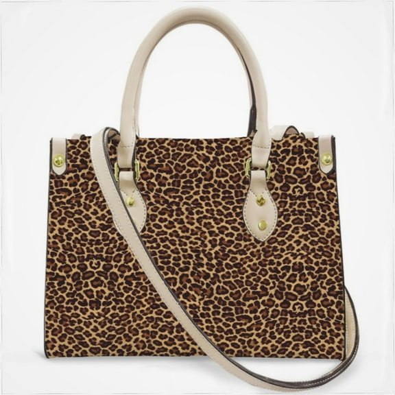 Leopard Cross Body Bags For Women Small Leather Female Handbags Fashion Top-Handle Totes