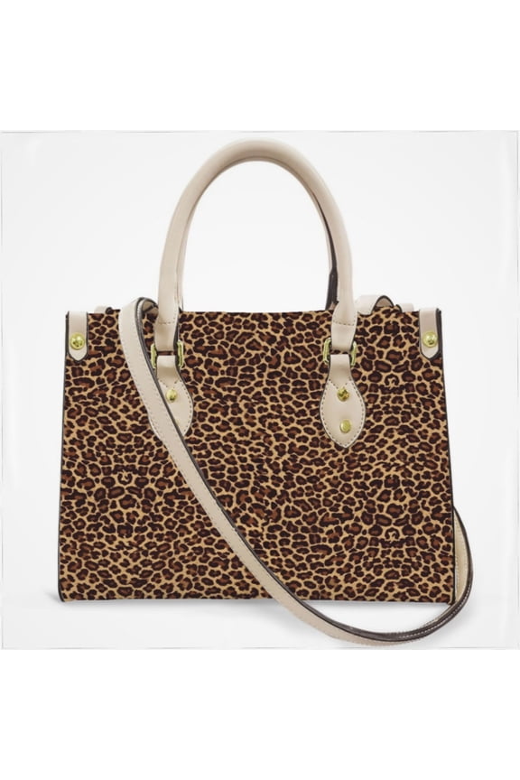 Leopard Cross Body Bags For Women Small Leather Female Handbags Fashion Top-Handle Totes