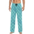 thumbnail image 1 of CROPD Crowbar Plaid Pattern Pajama Pants Mens Lounge Pants Super Soft Men Pajama Bottoms with Drawstring & Pockets, 1 of 7
