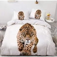thumbnail image 1 of Leopard Duvet Cover Set,Bedding Set for Kids and Adult, Home Decor, King Size, 1 of 4