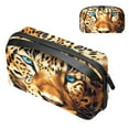 thumbnail image 1 of Leopard Electronic Organizer Travel Case, Waterproof Oxford Cloth Storage Pouch Bag, Box with Cord Organizer Storage for Computer Cable Organizer, 5.9x9.44x3.14 in., 1 of 6
