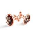 thumbnail image 1 of Leopard Elegant Mens Stainless Steel Cufflinks for Formal Attire, Wedding Events, and Business Meetings, 1 of 6