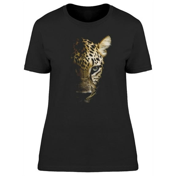 Leopard, Face Fading Away T-Shirt Women -Image by Shutterstock, Female 3X-Large