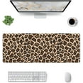 thumbnail image 1 of Leopard Gaming Mouse Pad Large Mouse Pad (31.5x11.8 Inch) Non-Slip Rubber Base Large Desk Mat Desk Protector for Home Office Gaming Work, 1 of 5
