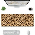 thumbnail image 1 of Leopard Gaming Mouse Pad Large Mouse Pad (31.5x11.8 Inch) Non-Slip Rubber Base Large Desk Mat Desk Protector for Home Office Gaming Work, 1 of 5