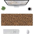 thumbnail image 1 of Leopard Gaming Mouse Pad Large Mouse Pad (31.5x11.8 Inch) Non-Slip Rubber Base Large Desk Mat Desk Protector for Home Office Gaming Work, 1 of 6